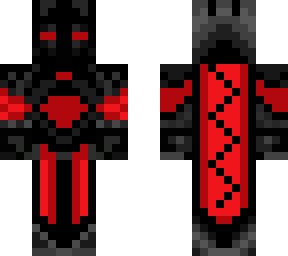 red black-night
