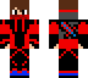 red ninja fire dude