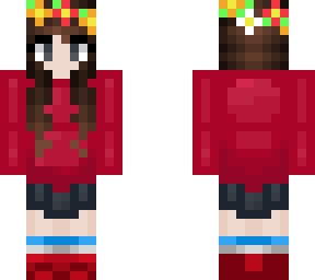 red sweater