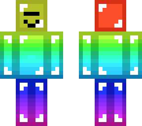robot rainbow skeppy