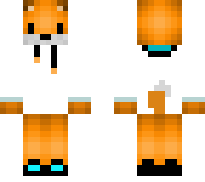white hoodie fox