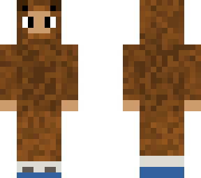 = a man in a bear disguise =
