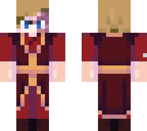 blonde hair and blue eye zuko