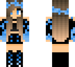 blue fire girl