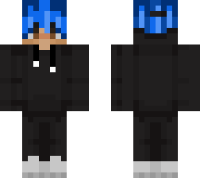 blue hair boy