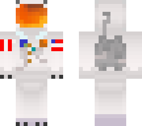 chicken in a space suit