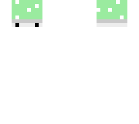 green mushroom hat