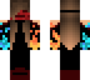 misty with a wither skull mask