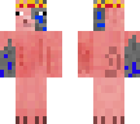 pig zap with crown