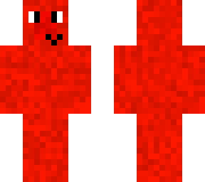 plain cherry red skin /w face
