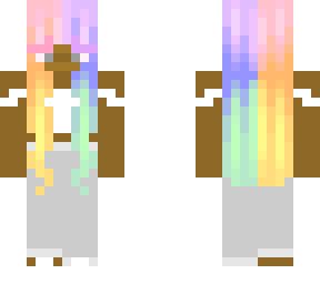 rainbow girl
