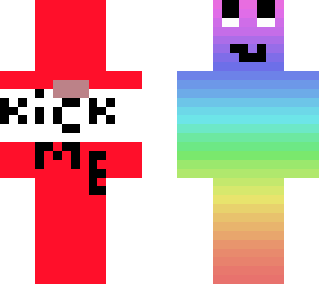 rainbow kick me