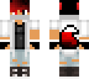 red and black wolf boy