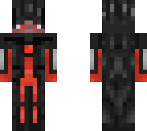 red techno suit