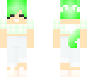 ~ green actual floof ~