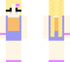 ~simple young girl in overalls~
