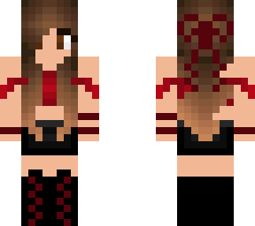 black and red
