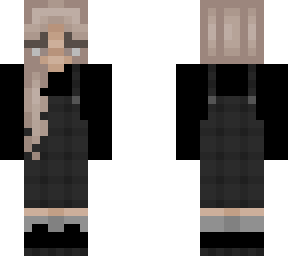 black overalls
