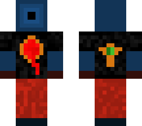 blue dude with eye-like face