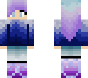 blue magical girl