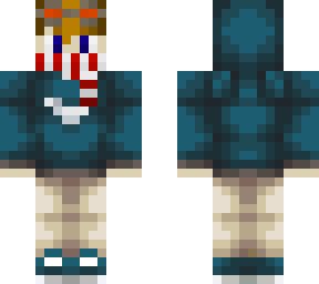 boy in patterned scarf