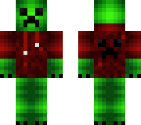 creeper piros poloban