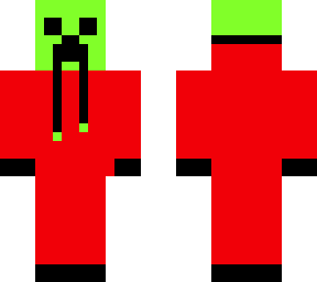 creeper with red jacket