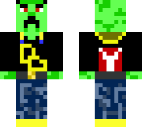 ddst gamer green creeper hoodie