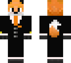 fox in a suit
