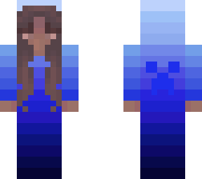 girl in dark blue onesie