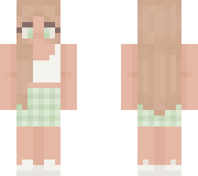 green skirt brandy girl