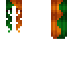 hb - wavy colors - green & orange