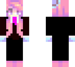 pastel rain with a suit