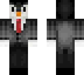 penguin in suit