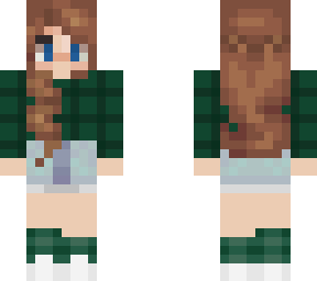 plaid girl