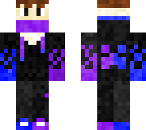 purple and blue