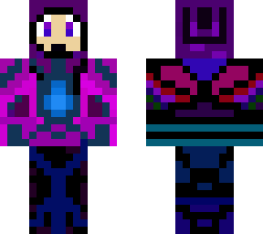 purple gamer boy