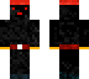 red and black skin that kinda looks like a ninja