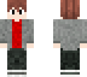red boy with jacket