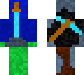 the pickaxe and the sword