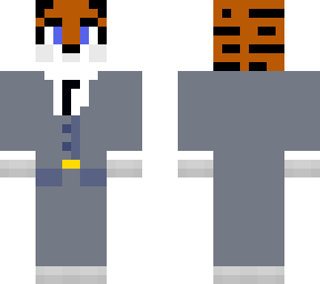 tiger in suit