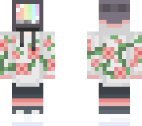 tv head flower boy