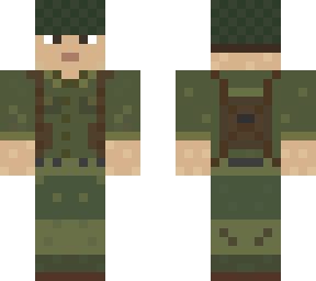 ww2 american soldier | Minecraft Skins