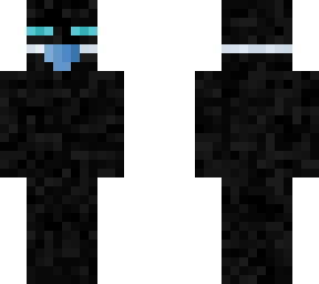 aqua enderman with mask