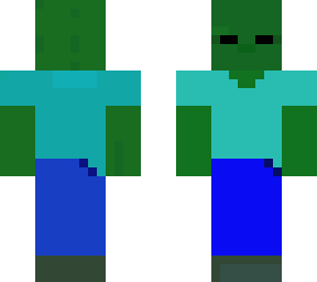 back to front zombie