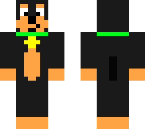 black dog skin