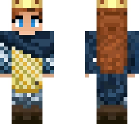 blue chain mail queen
