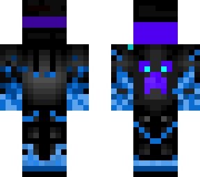 blue cyborg