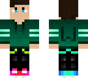 boy with green sleeves
