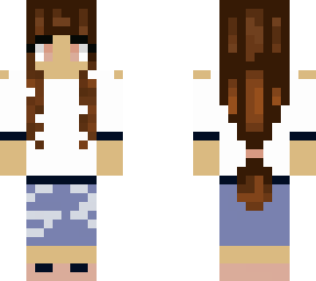 brown ponytail girl